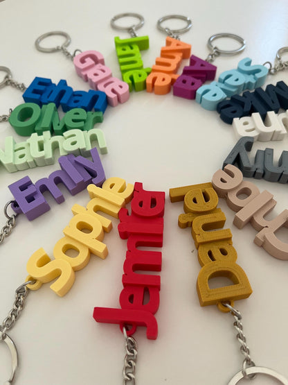 Personalized Name Keychain