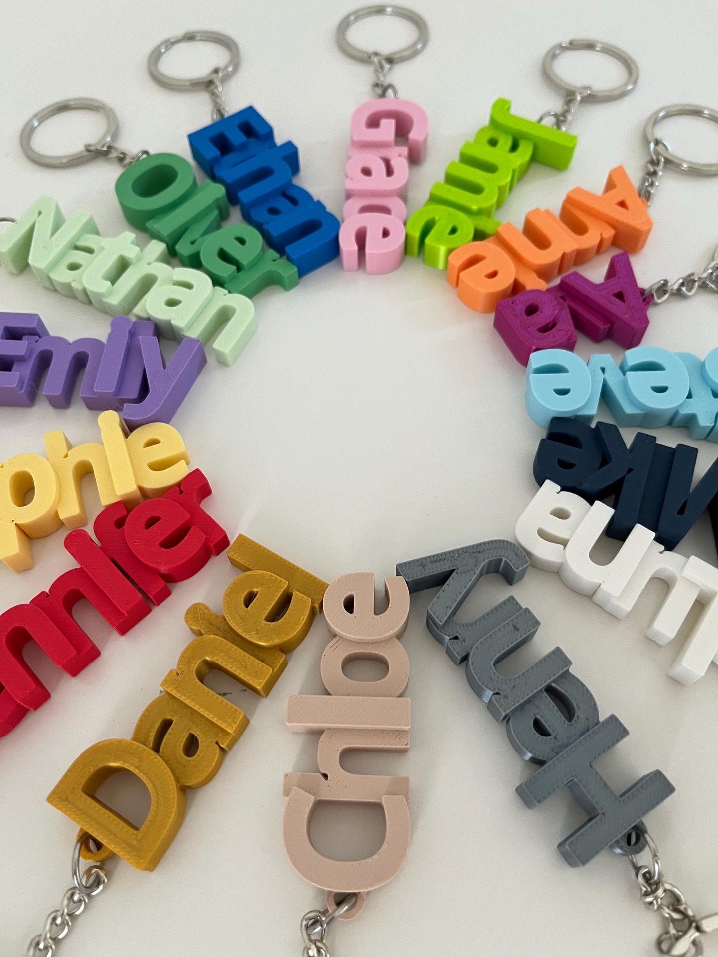 Personalized Name Keychain