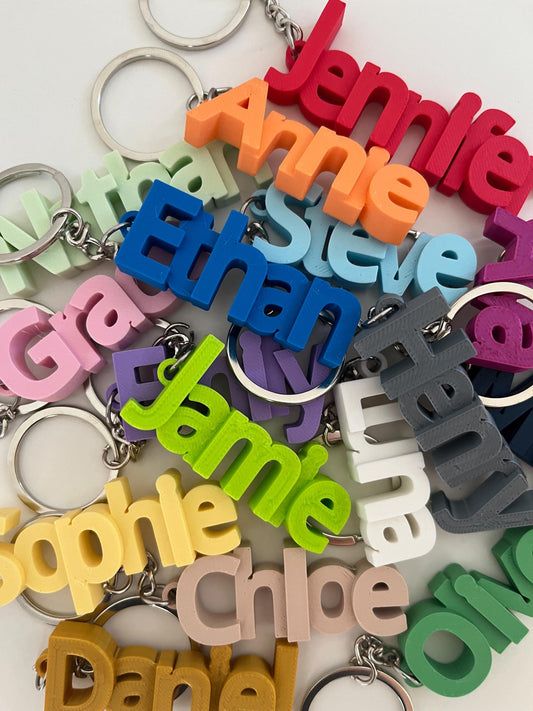 Personalized Name Keychain