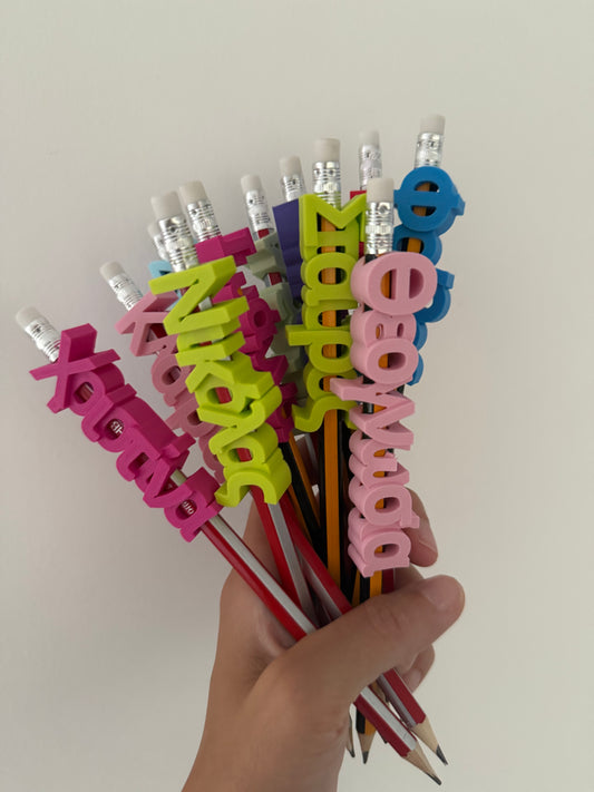 Pencil Name Tags: