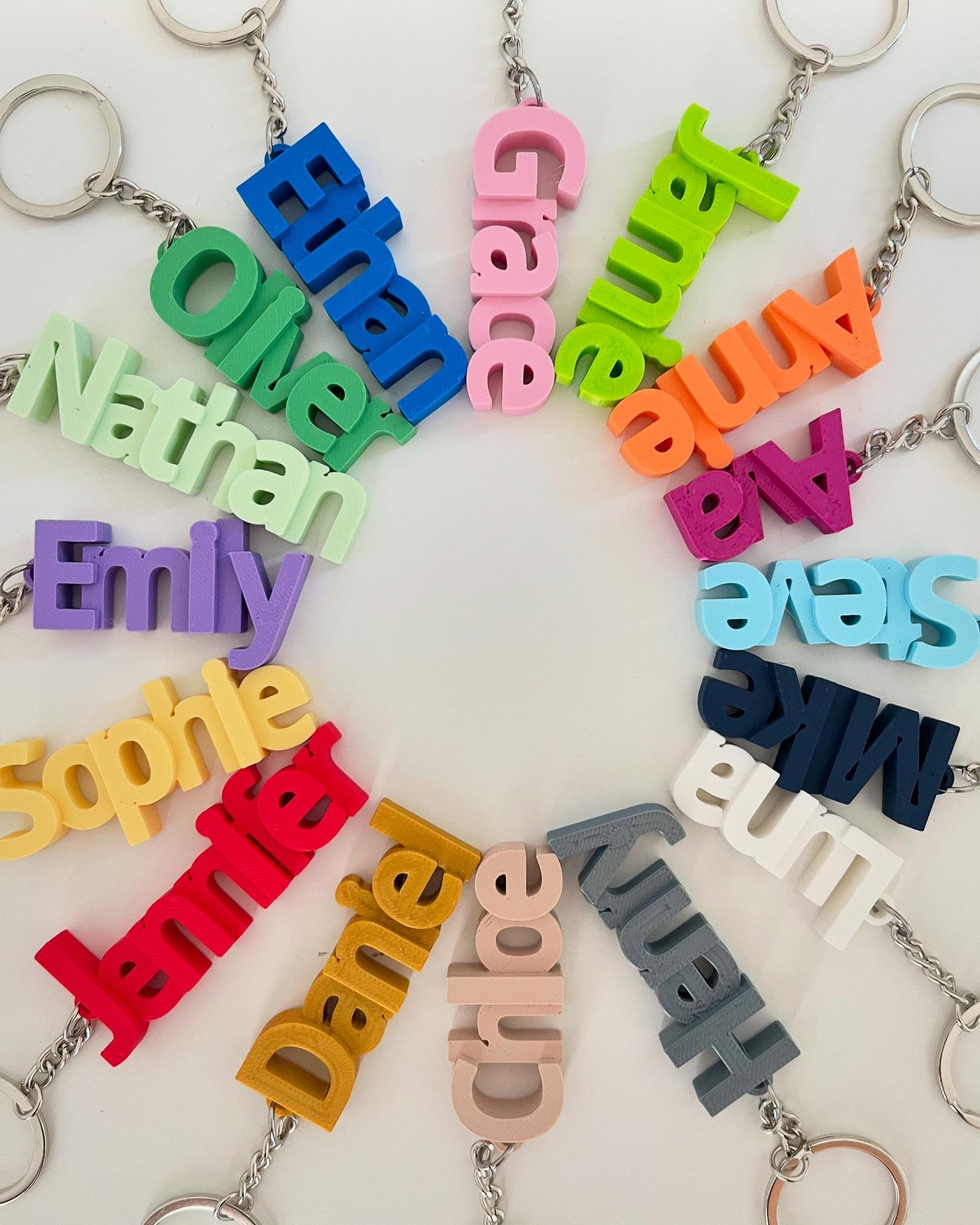Personalized Name Keychain
