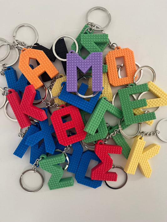 Custom Brick Keychain