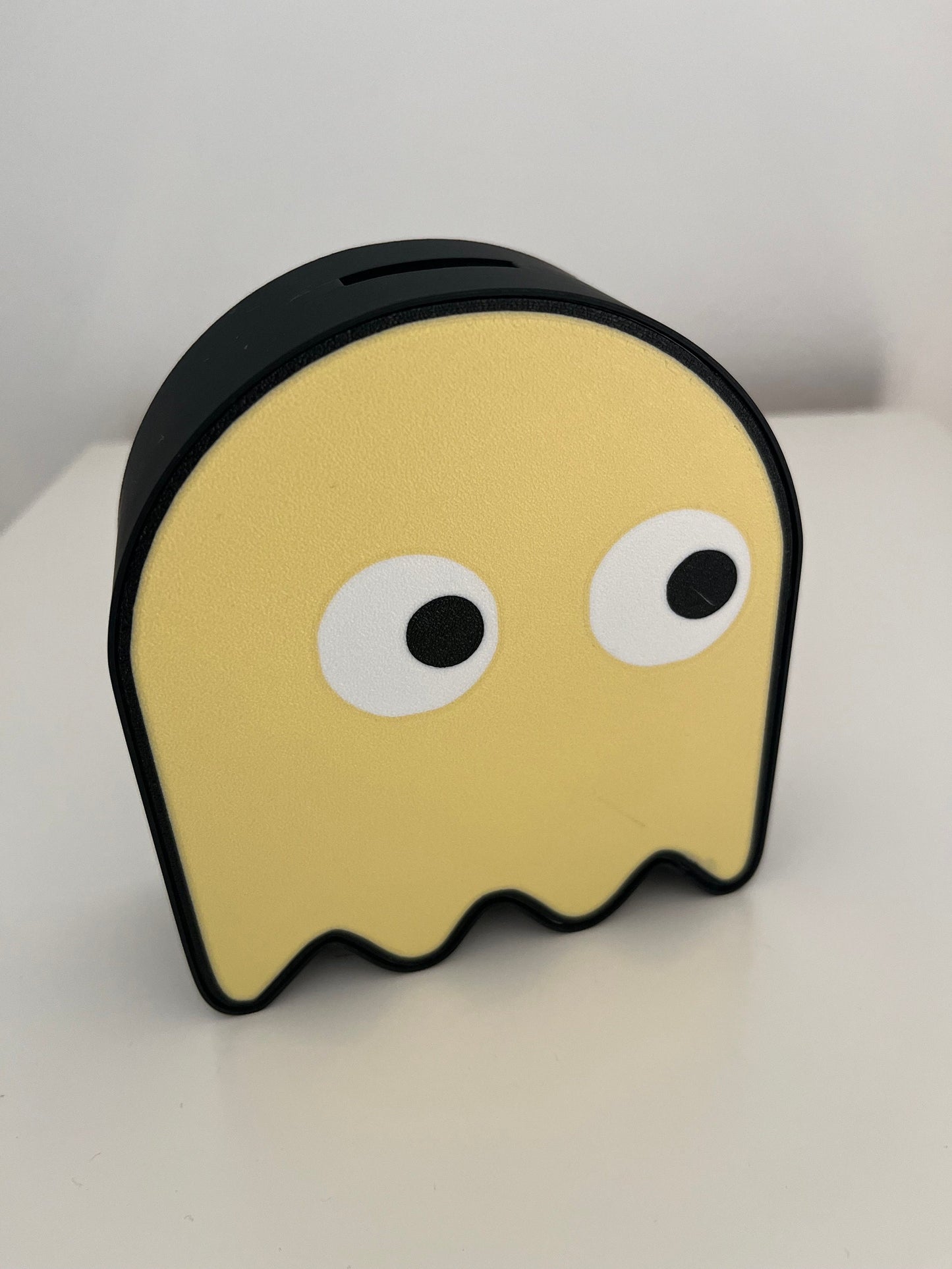 Ghost Pacman Piggy Bank for Kids - Fun Money Saving Toy