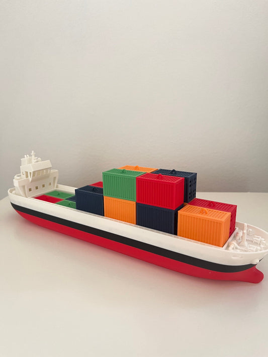 Bathtub Cargo Ship Container for kid bath toy bathroom shower