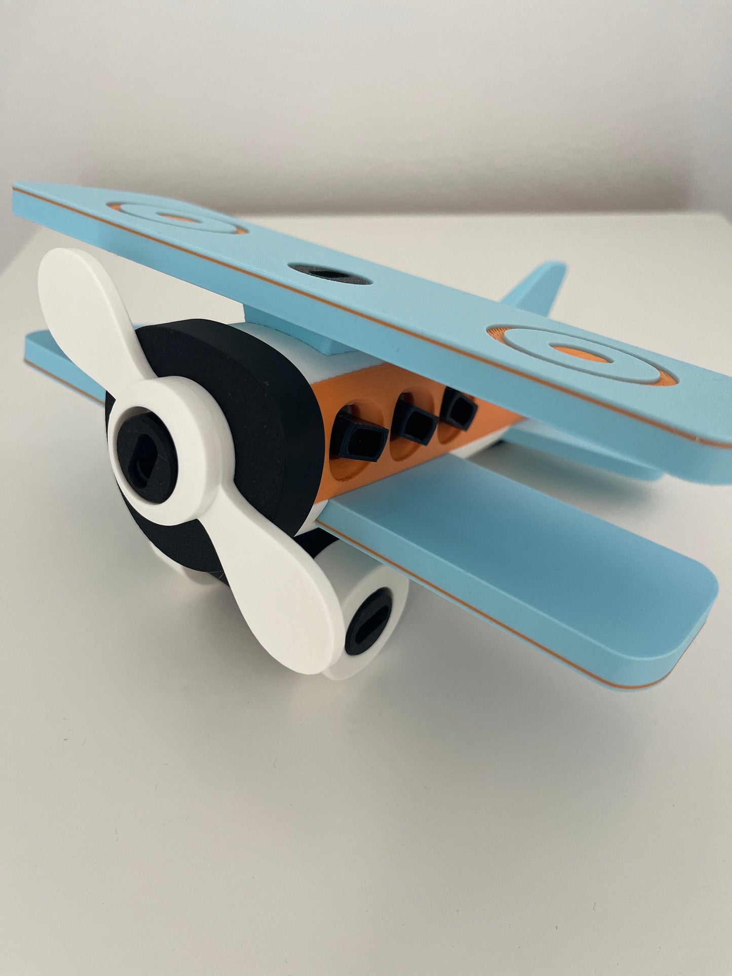 Kids toy plane aviation interactive with functional wheels