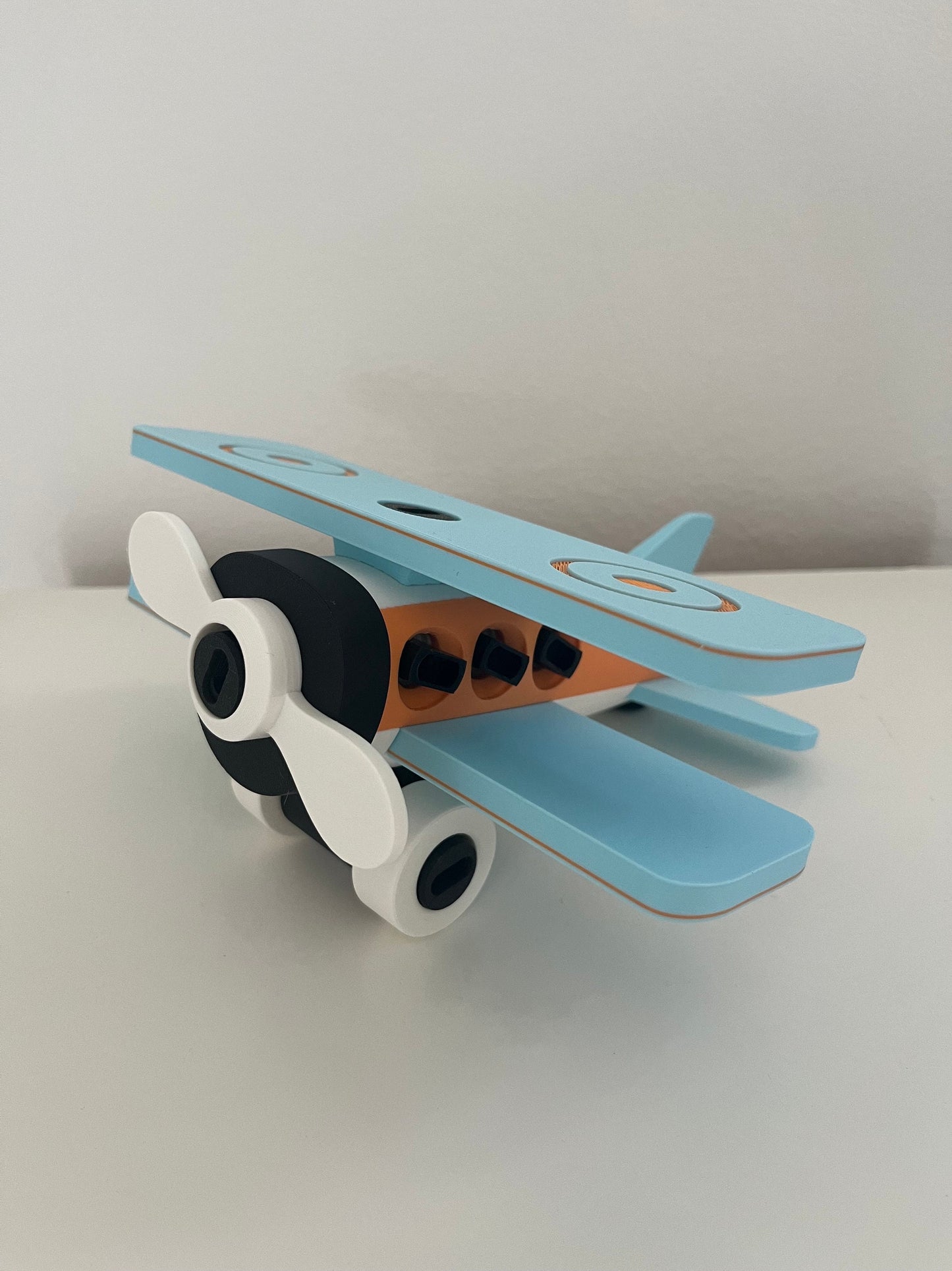 Kids toy plane aviation interactive with functional wheels